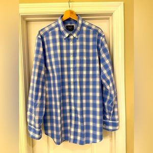 Men’s Large Charles Tyrwhitt Plaid LS Shirt